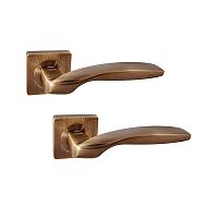 Ручки на розетте KEDR R06.045-AL AB бронза